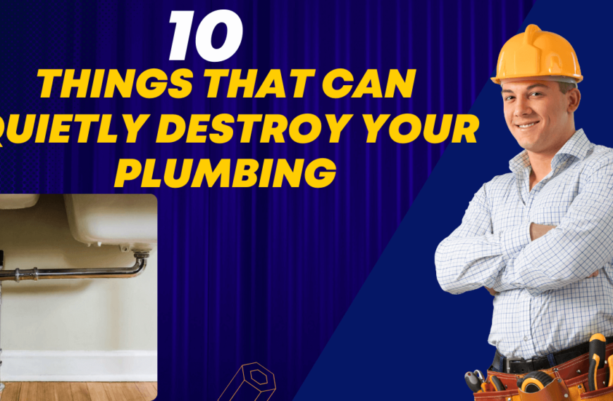 10 Things That Can Quietly Destroy Your Plumbing