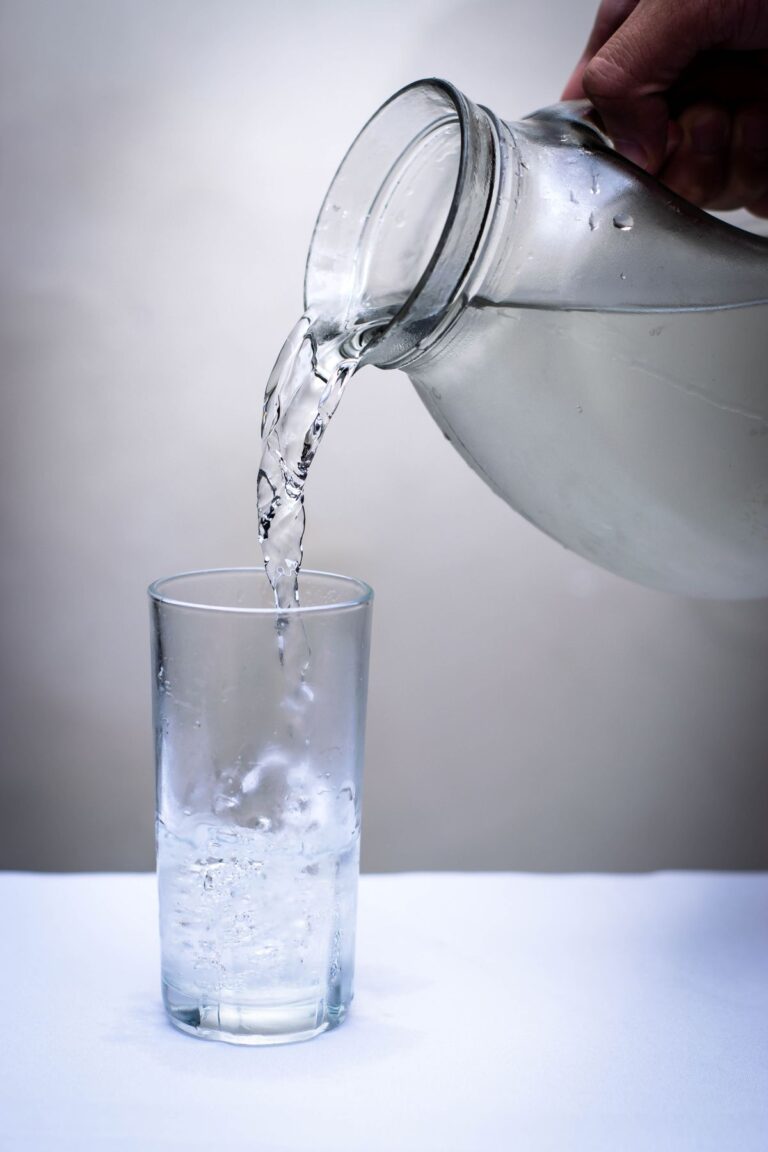 Glass of clear tap water representing Dunlap IL water quality